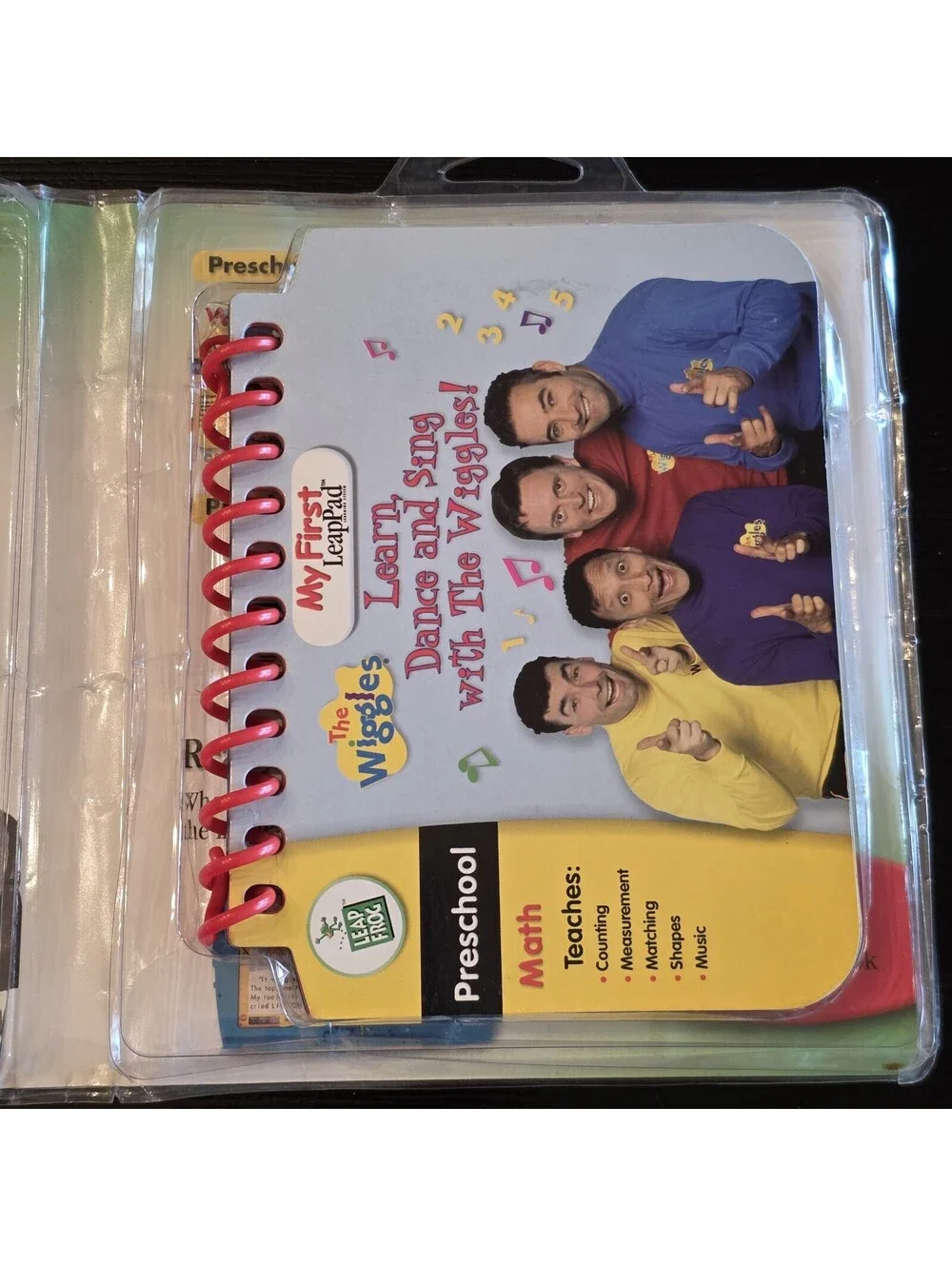 LeapFrog My First LeapPad Thomas School Trip And The Wiggles Book Cartridge Lot